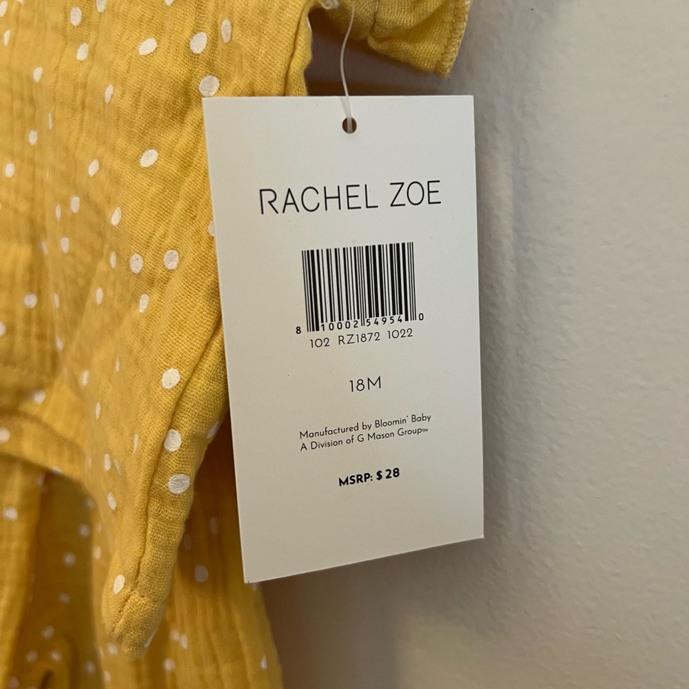 NWT Baby by Rachel Zoe 3 Piece Set Size 18M - Picture 6 of 6